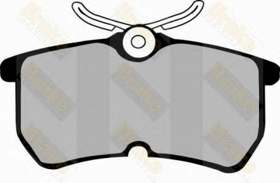 BRAKE ENGINEERING pa1188 -  Комплект тормозных колодок, дисковый тормоз